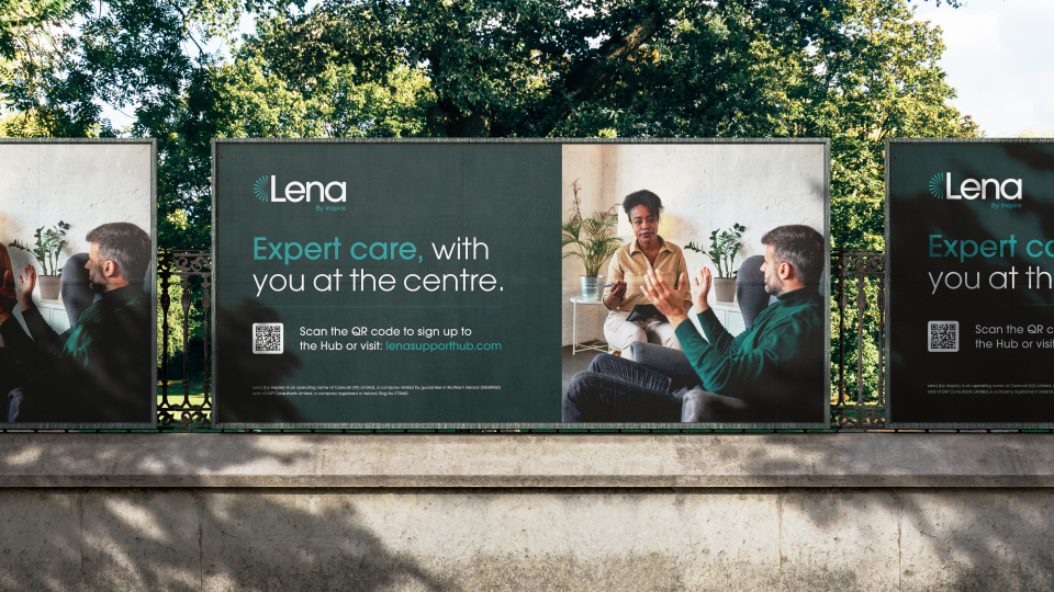 Whitenoise creates the new corporate brand for Lena by Inspire ...
